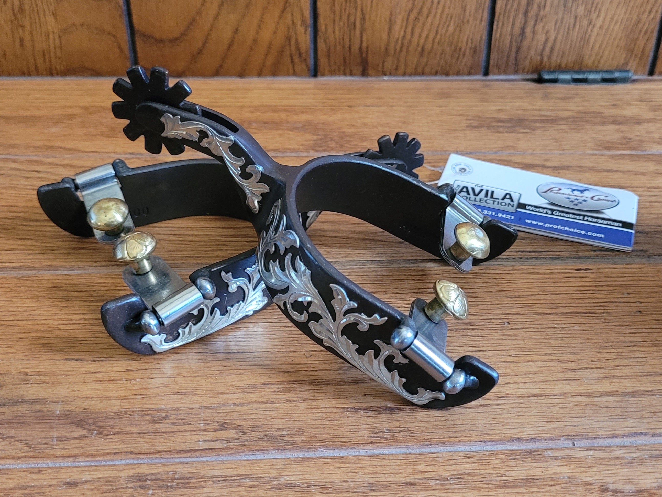 Bob Avila Ladies Floral Spurs