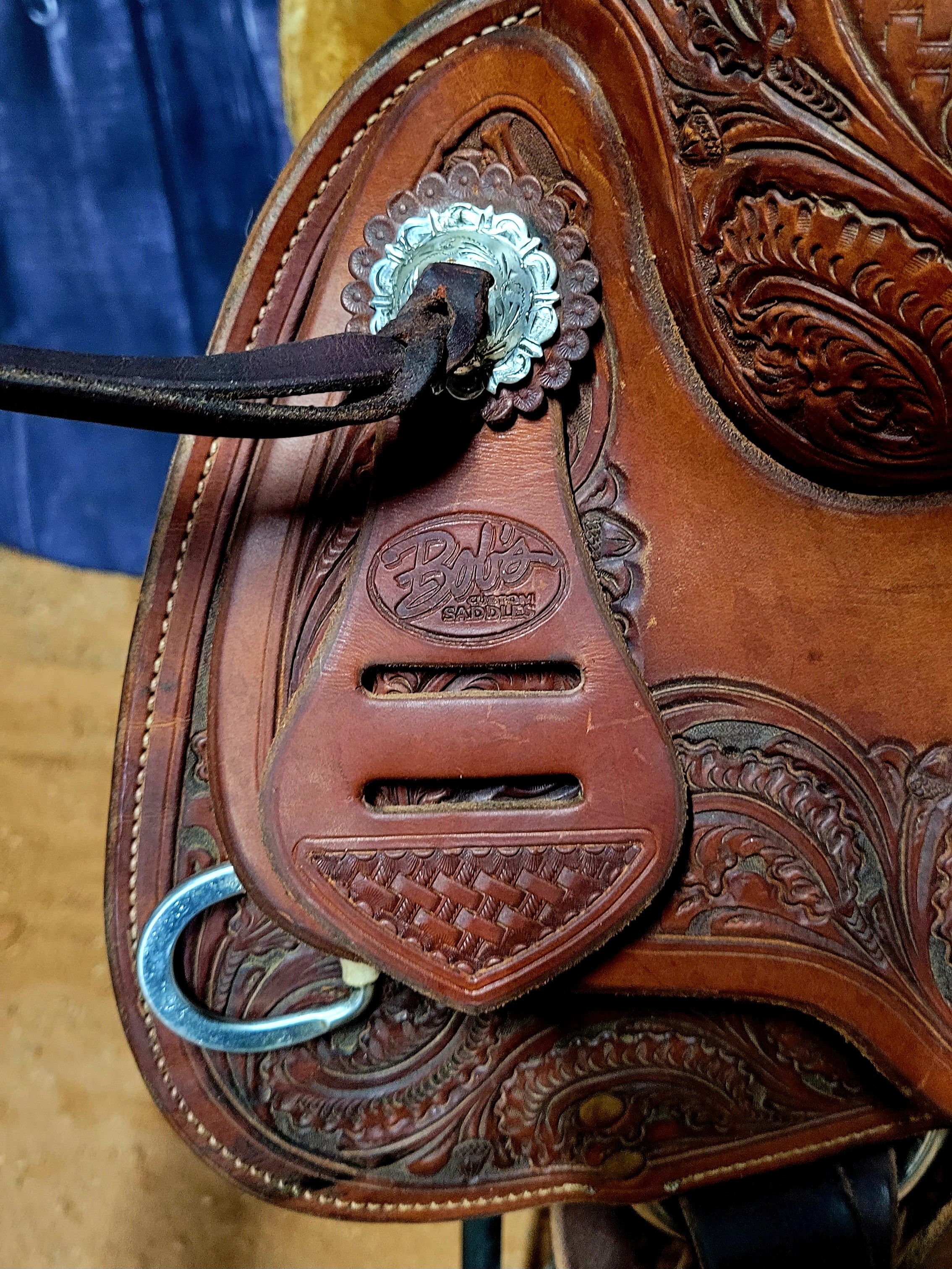 16" Bob's Custom Cowhorse Saddle