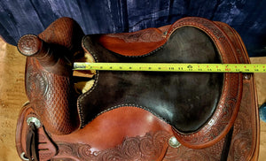 16" Bob's Custom Cowhorse Saddle