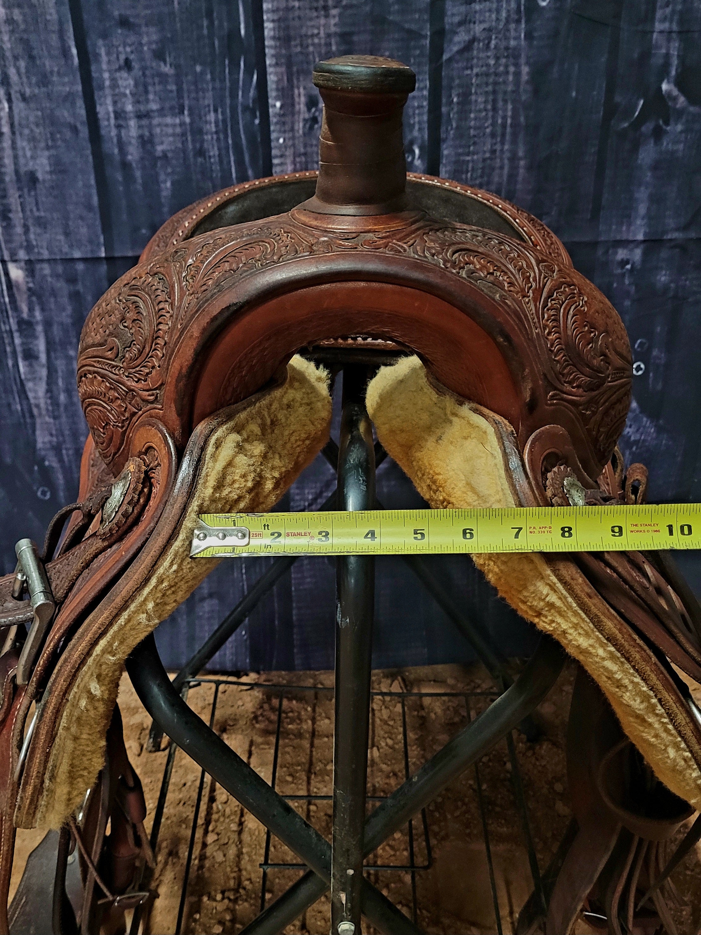 16" Bob's Custom Cowhorse Saddle