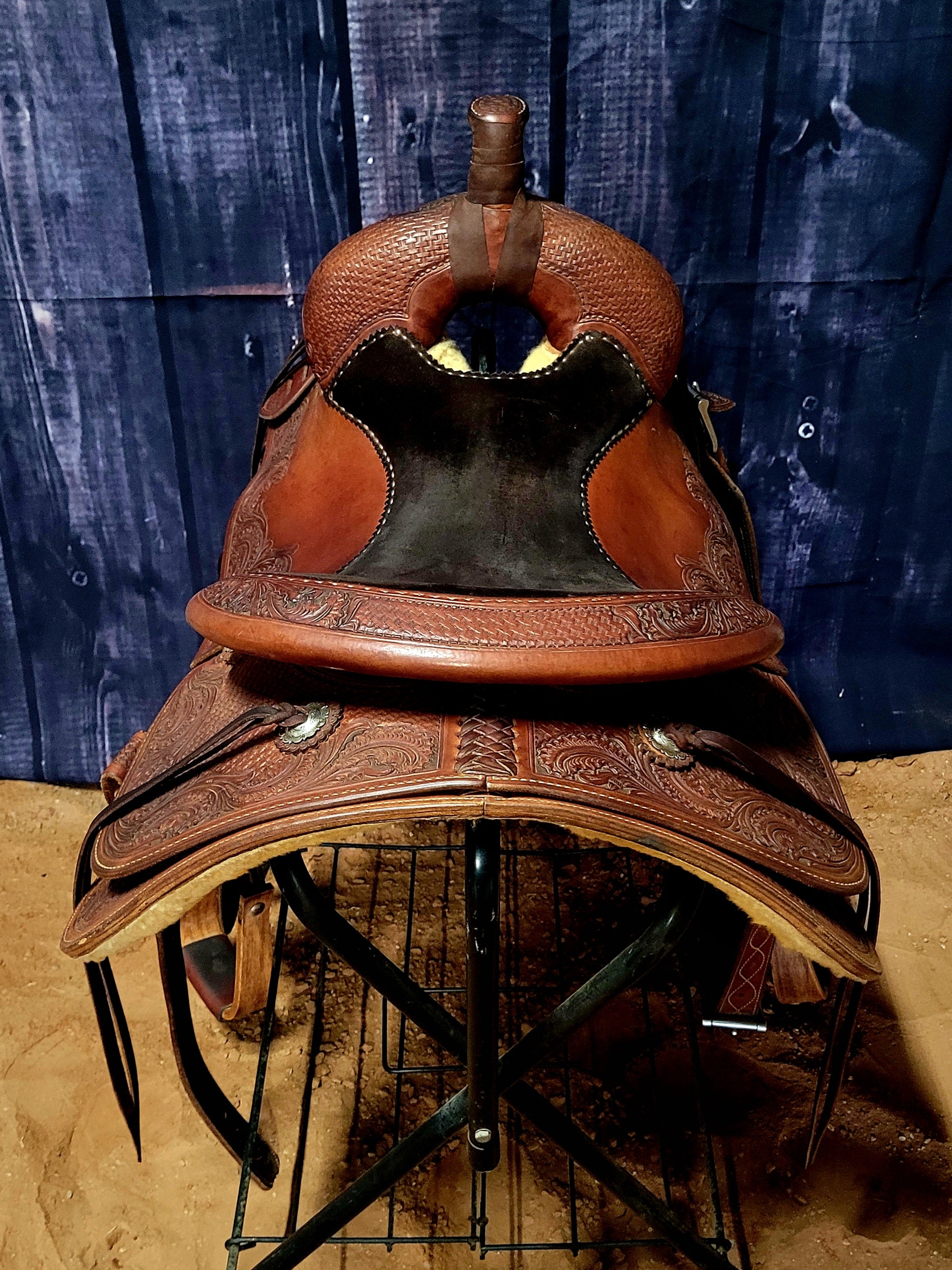 16" Bob's Custom Cowhorse Saddle