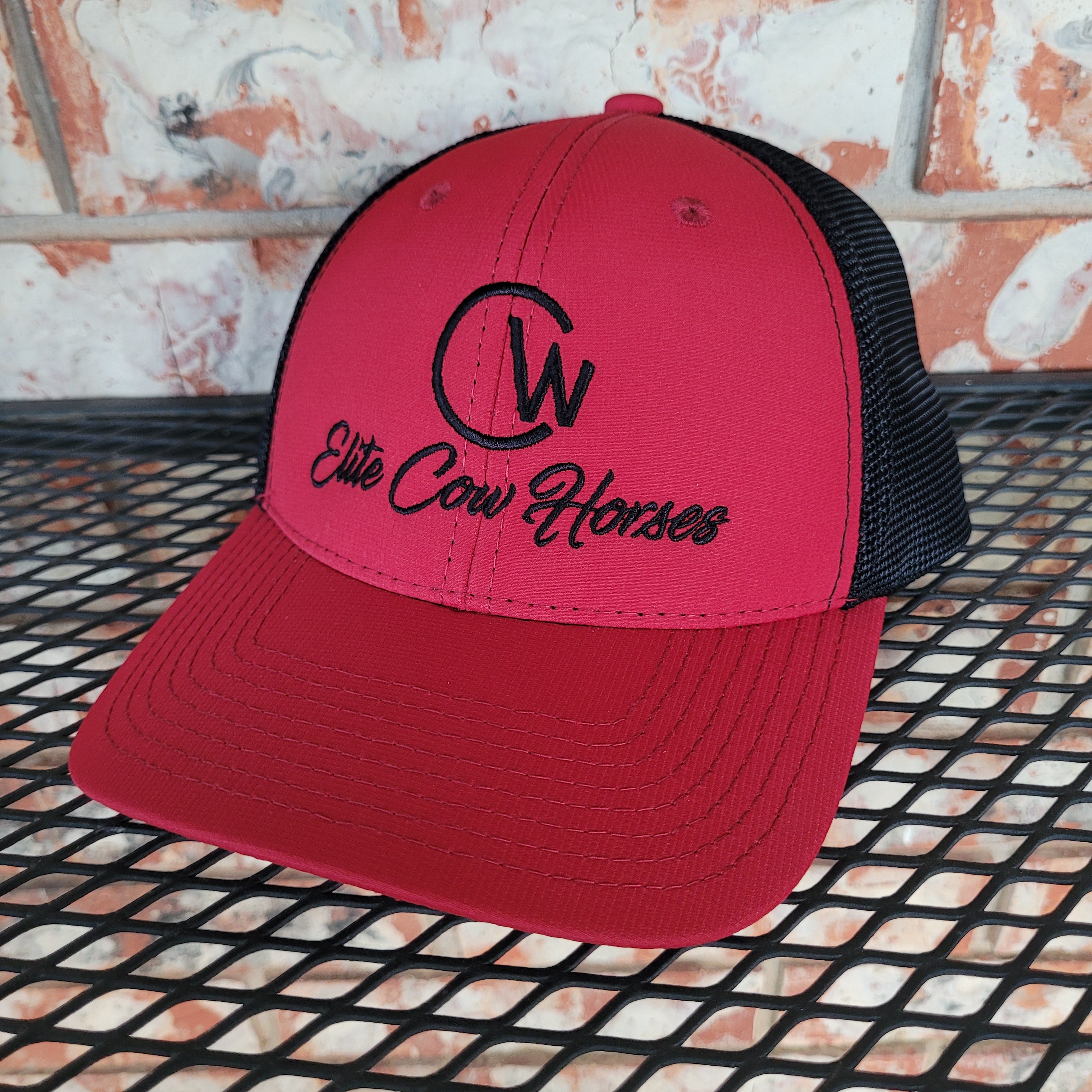 Red & Black Ball Cap