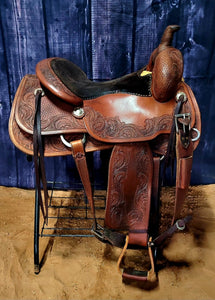 16" Bob's Custom Cowhorse Saddle