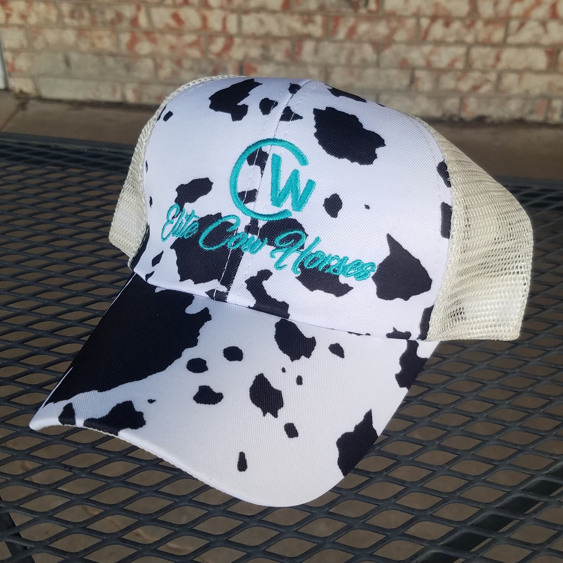 CW Elite Cow Horses Logo Ball Cap - Womens