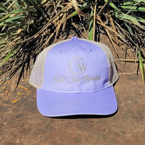 Lilac Purple CW Elite Cow Horses Ball Cap