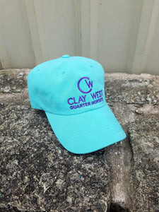 Clay West Quarter Horses Logo Ball Cap - Womens